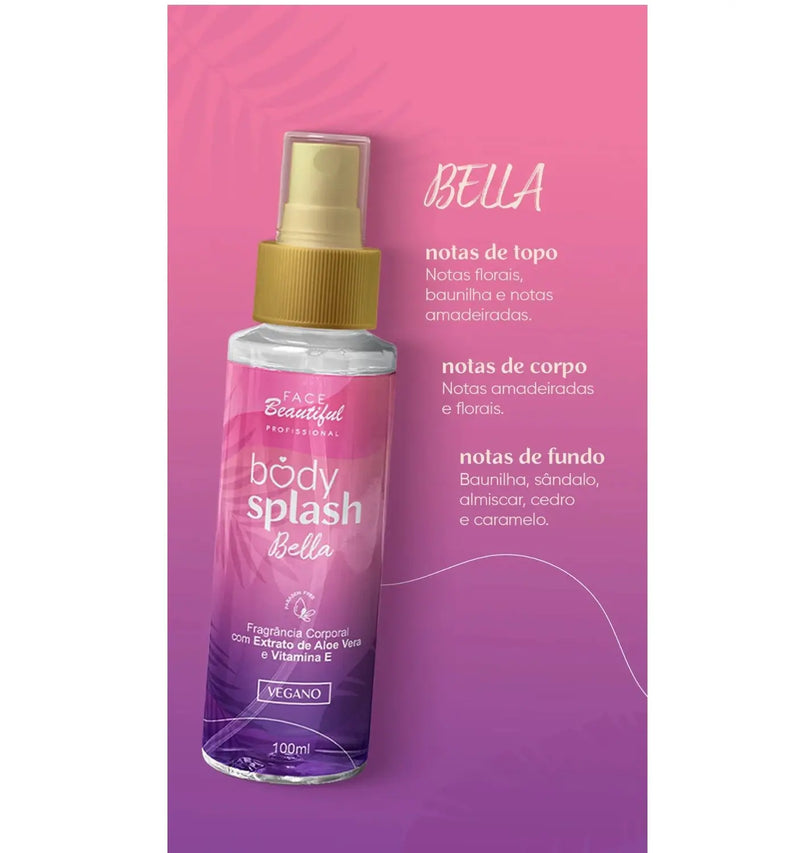 Body Splash Bella Face Beautiful 100ml