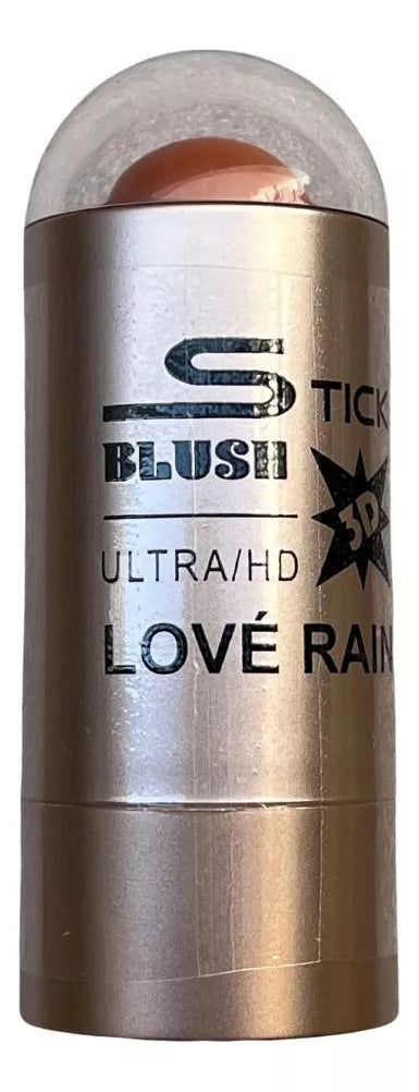 Blush e Contorno em Bastão Stick 3D Ultra HD Lóve Rain