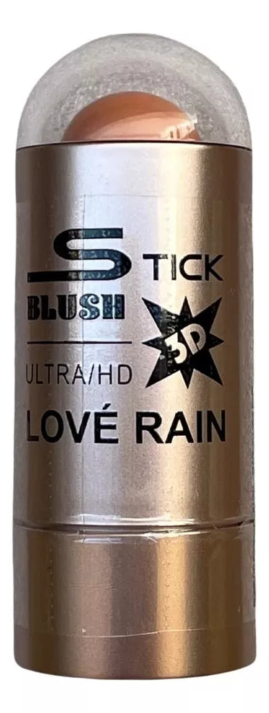 Blush e Contorno em Bastão Stick 3D Ultra HD Lóve Rain