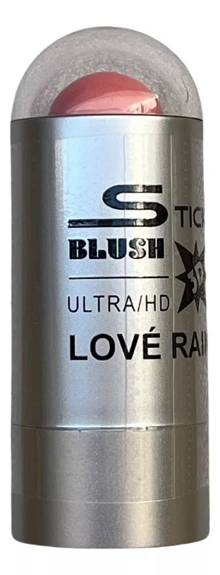 Blush e Contorno em Bastão Stick 3D Ultra HD Lóve Rain