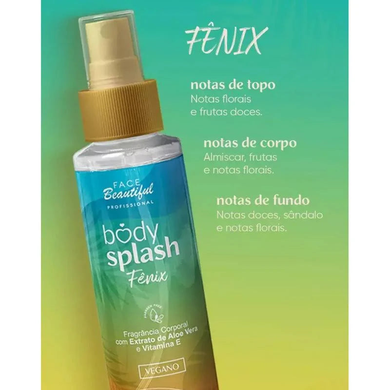 Body Splash Face Beautiful Fenix 100ml